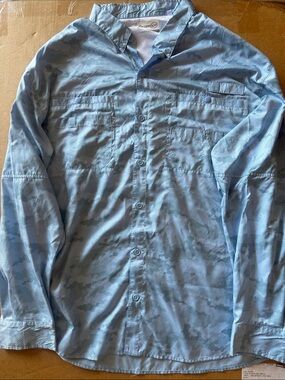 Paragon Fitwear Light Blue Button-Up Shirt